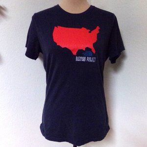 The North Face Navy Backyard Project Tee